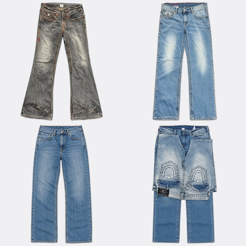 CR12958 Vintage True Religion Men jeans