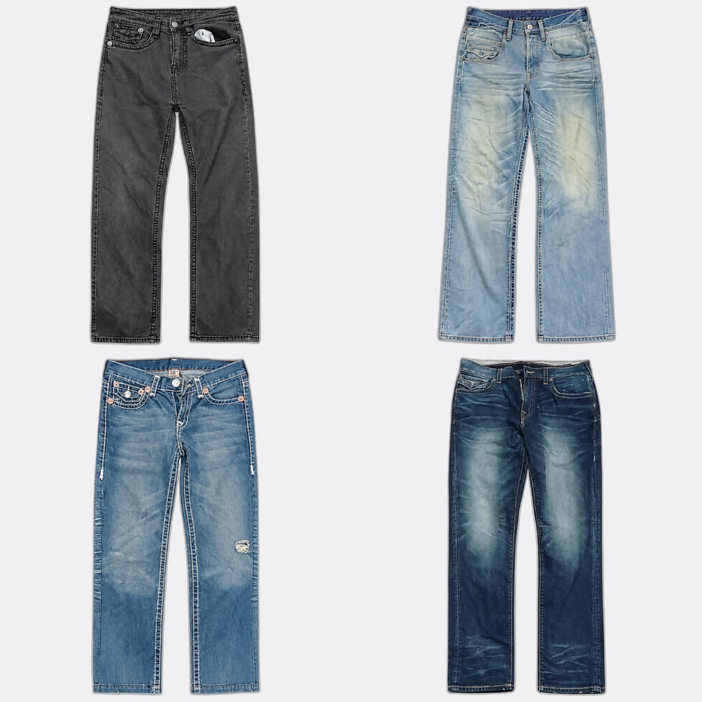 CR13007 Vintage True Religion Men jeans