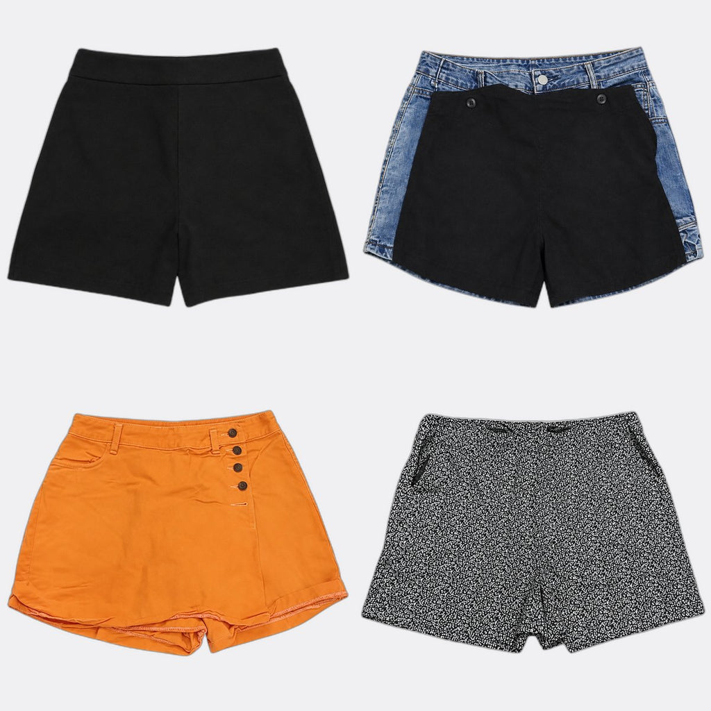 CR12882 Women's Denim Shorts and Mini Skirts