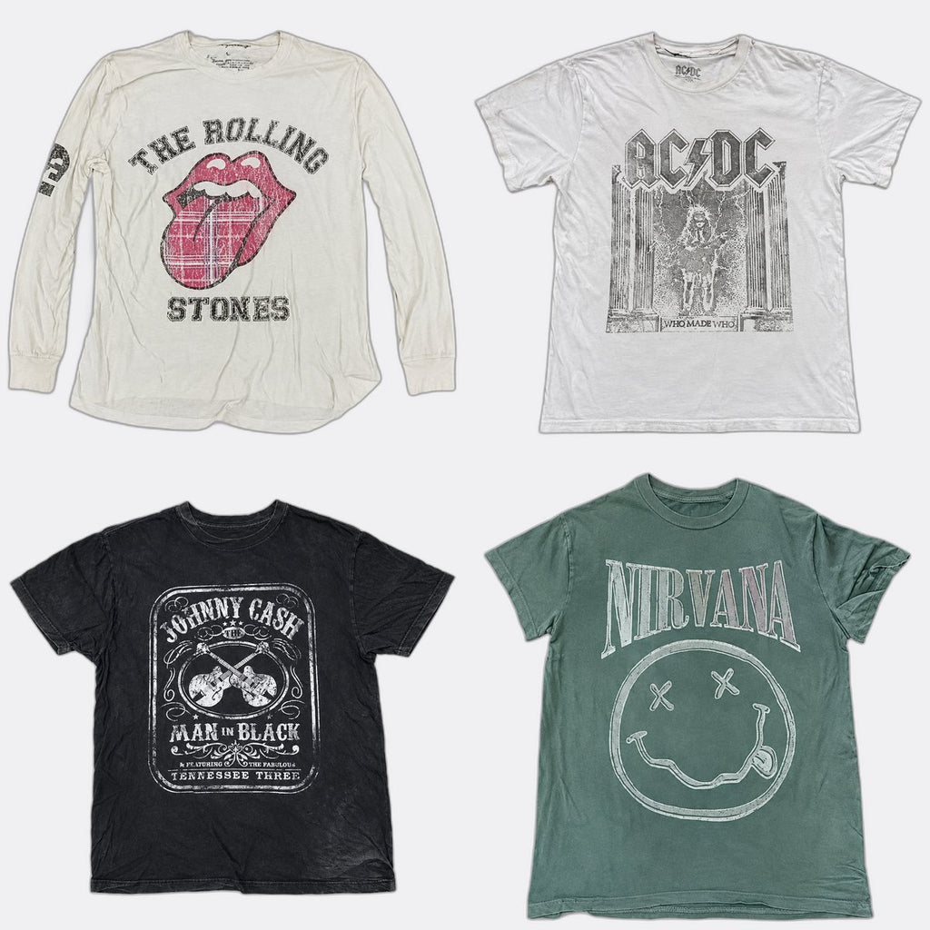 CR13048 Vintage Music T shirts