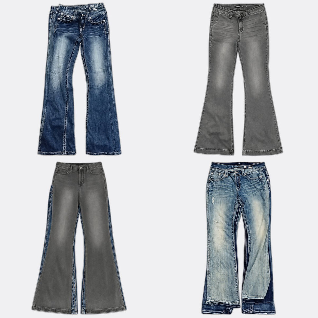 CR12988 Vintage Miss Me Flare Jeans