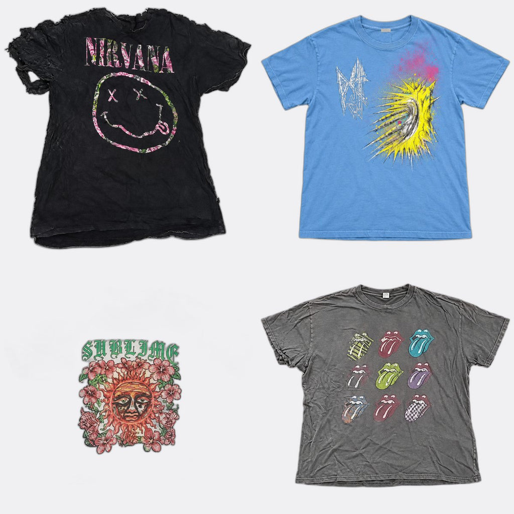 CR12913 Vintage Music T shirts