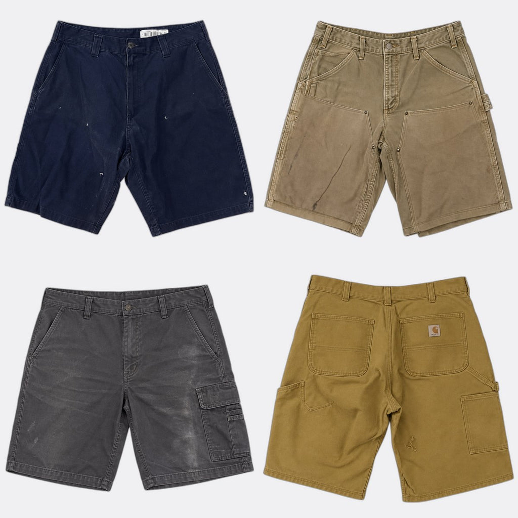 CR12875 Upcycle Carhartt Double Knee Shorts