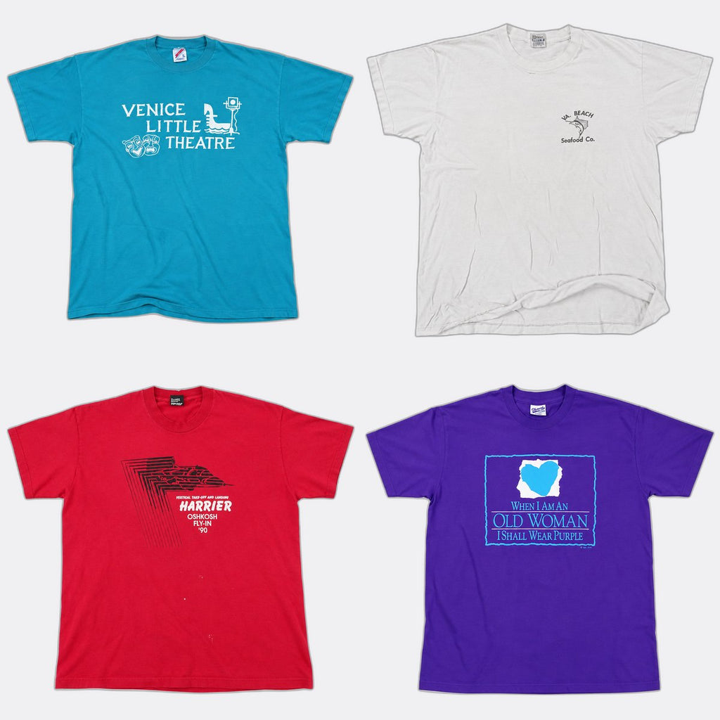 Cr12829 Vintage single stitch T shirts