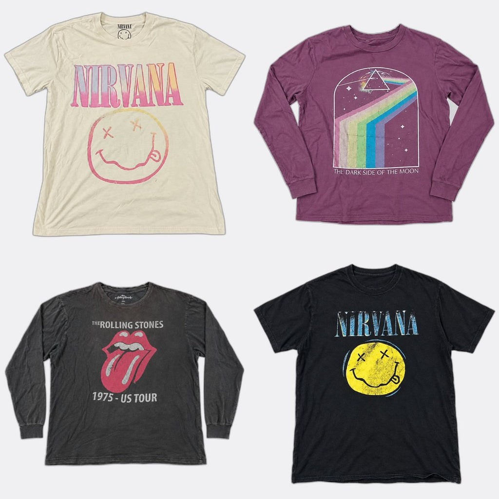 CR13033 Vintage Music T shirts