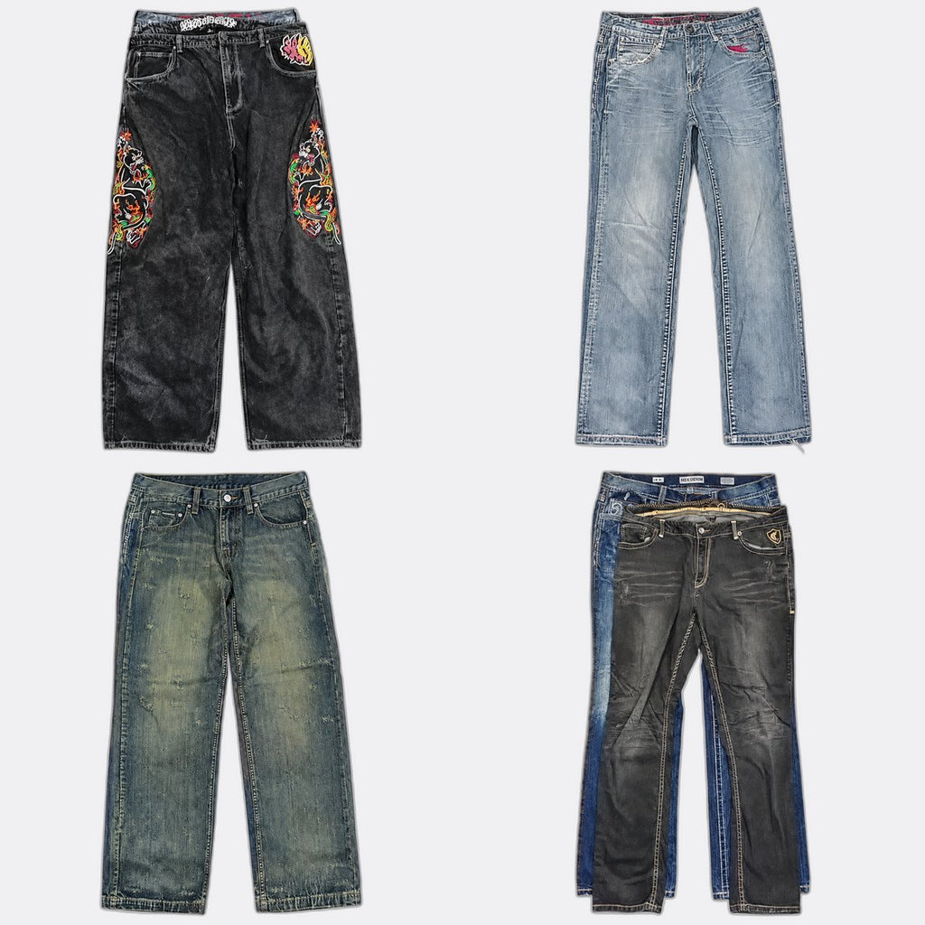 CR12964 Vintage Designer Mens Jeans