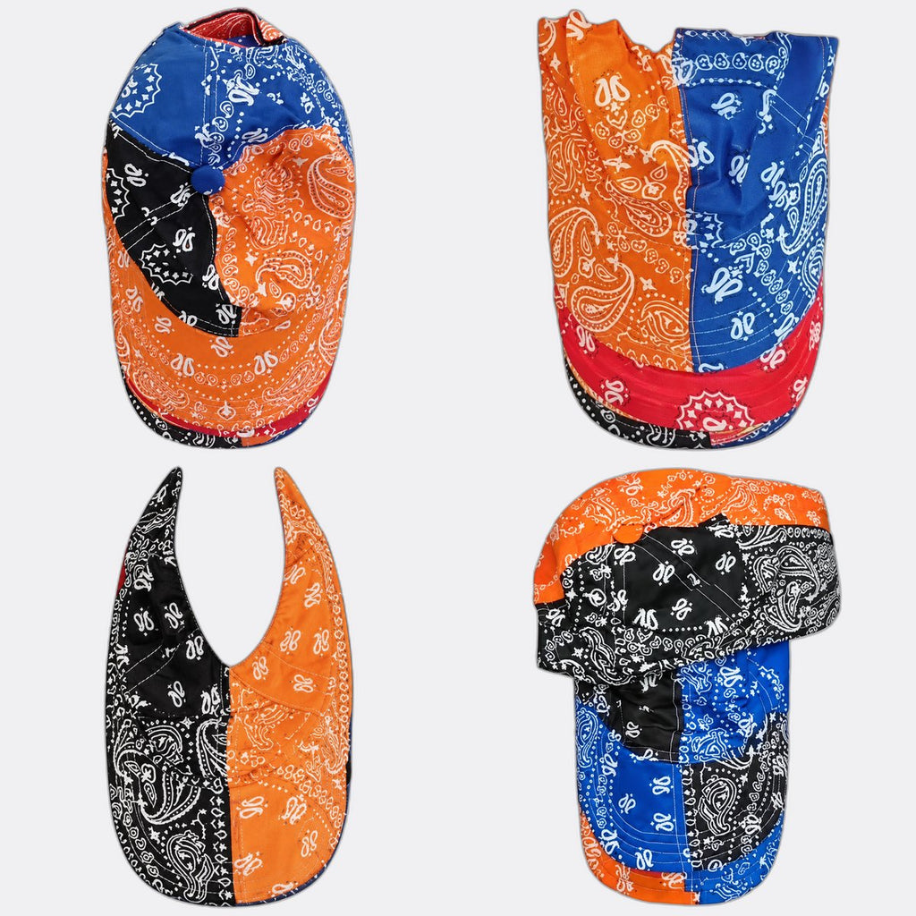 CR12894 upcycled Bandana Caps