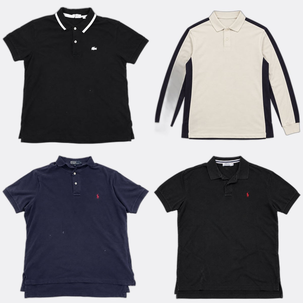 CR12902 Vintage Polo and Tommy Hilfiger and Lacoste T shirts