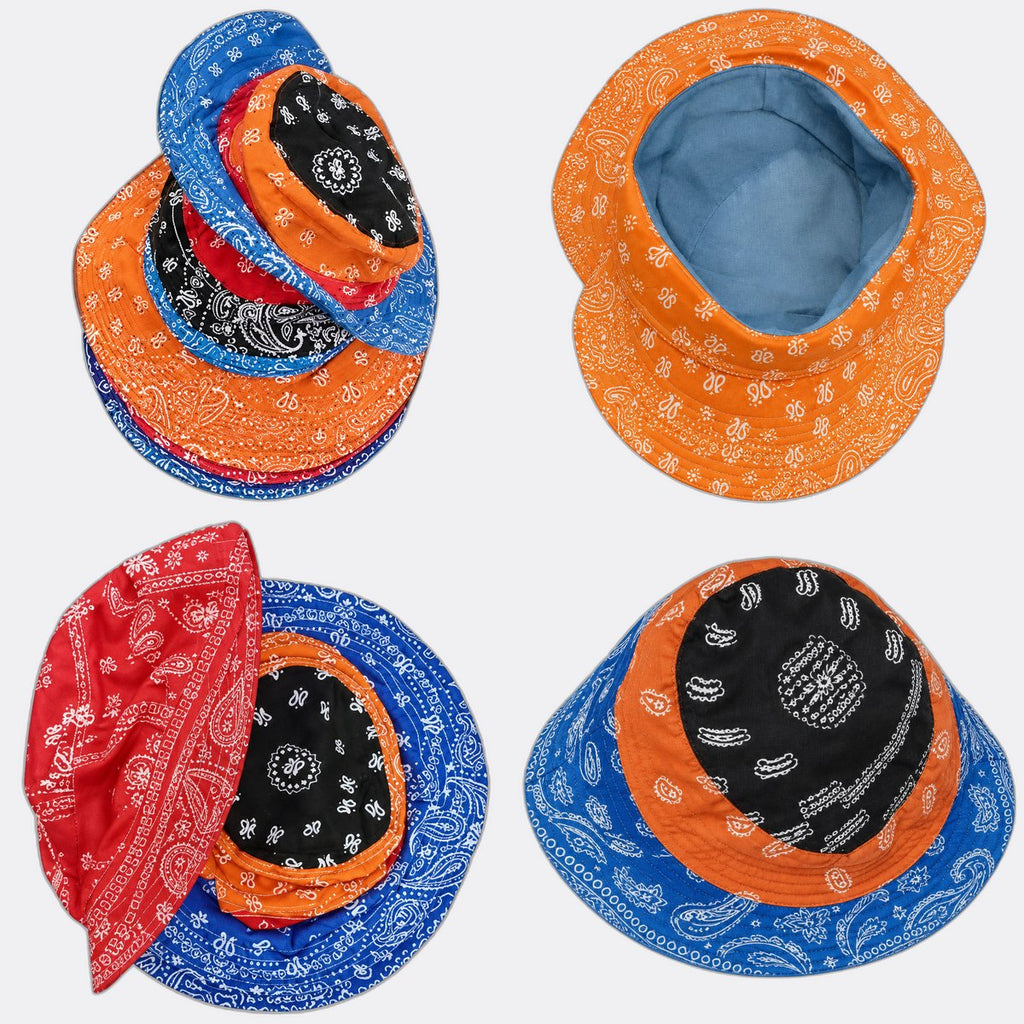 CR12853 Upcycled bandana hats