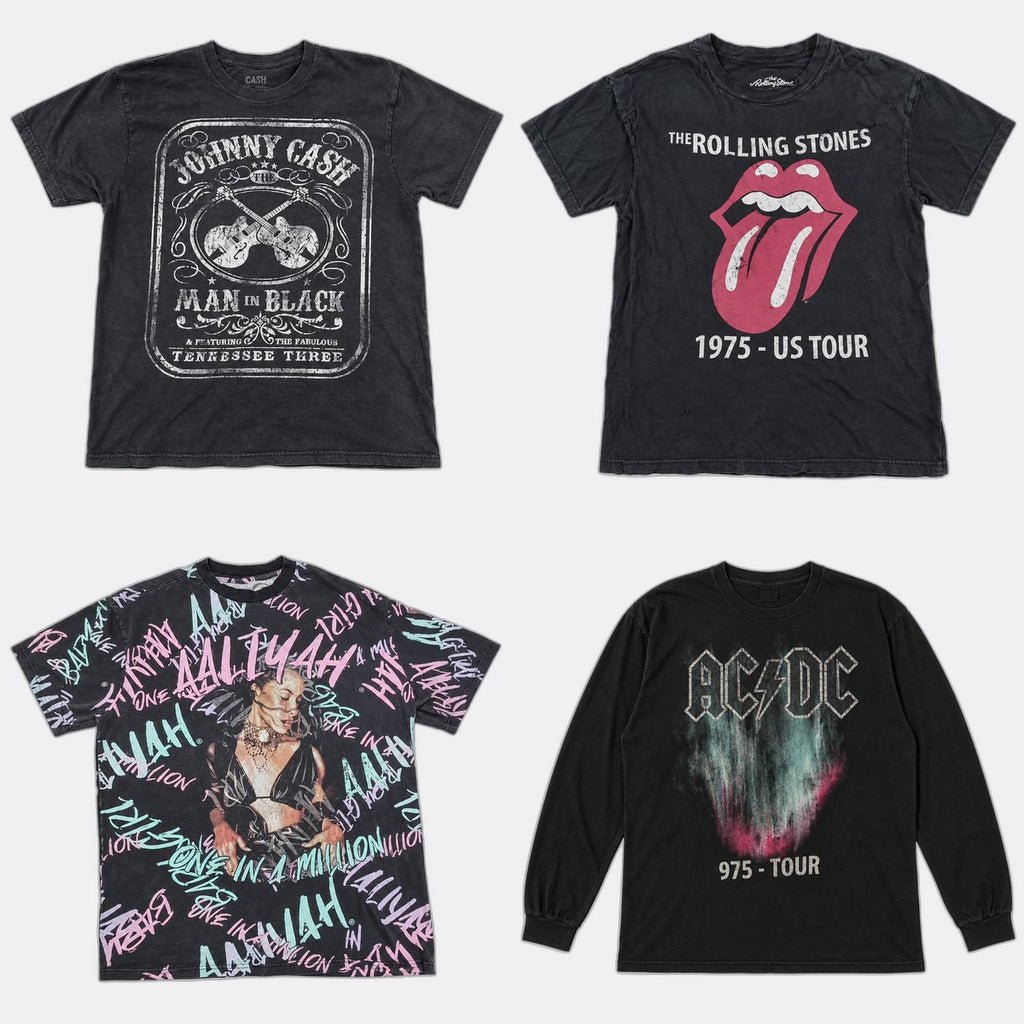 CR13044 Vintage Music T shirts