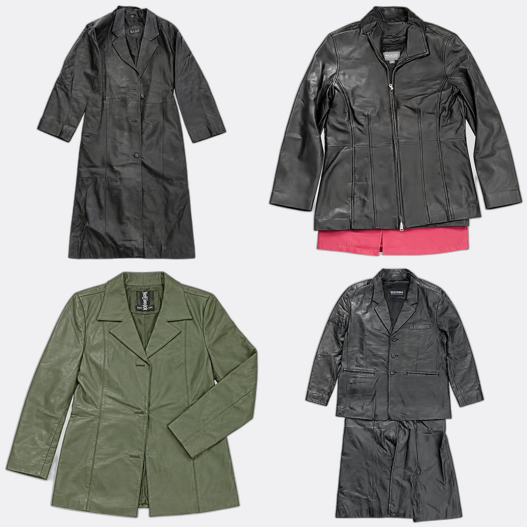 CR13011 Vintage ladies Leather jacket