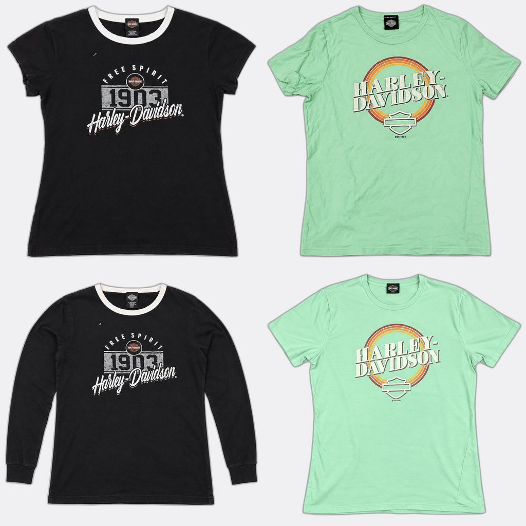CR12921 Vintage Harley Baby Tees