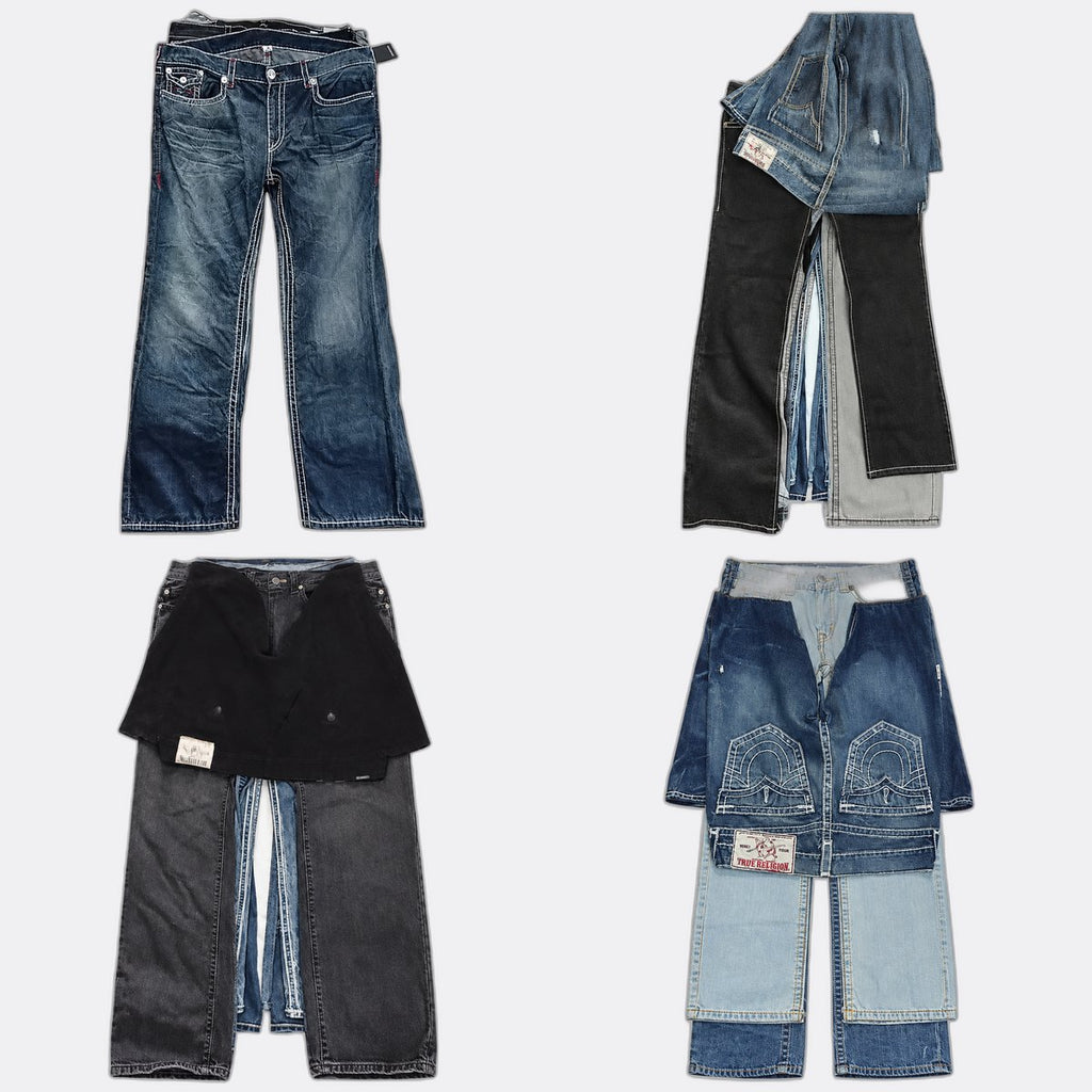 CR13006 Vintage True Religion Men jeans