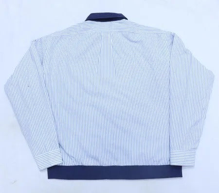 Upcycled Ralph Lauren Striped Zip-Front Jackets in mixed sizes and colours, Grade A/B.
