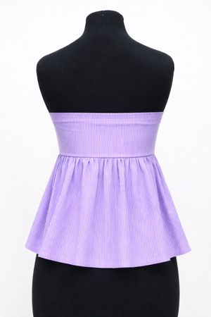  Upcycled Ralph Lauren Bow-Front Babydoll Tops in mixed sizes and colours, Grade A/B.