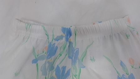 Upcycled Floral Lace-Trim Shorts in mixed sizes and colours, Grade A/B.
