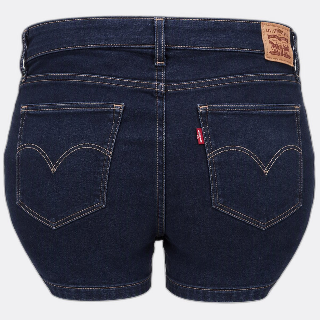 Upcycled Two-Tone Patchwork Denim Shorts in mixed sizes and colours, Grade A/B.