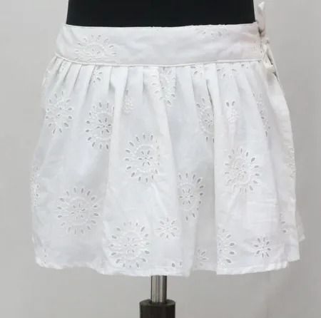 Upcycled Floral Eyelet Camisole Tops and Mini Skirts Sets  in mixed sizes and colours, Grade A/B.
