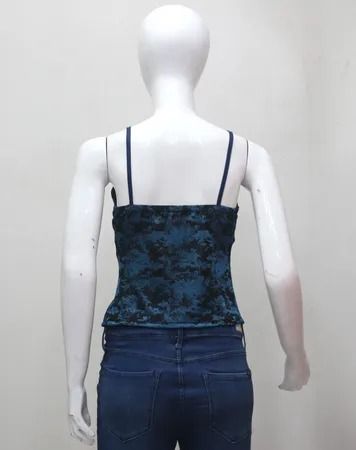 Upcycled Floral Tie-Front Camisole Tops in mixed sizes and colours, Grade A/B