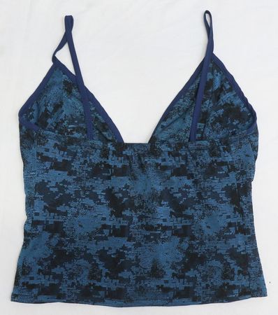 Upcycled Floral Tie-Front Camisole Tops in mixed sizes and colours, Grade A/B