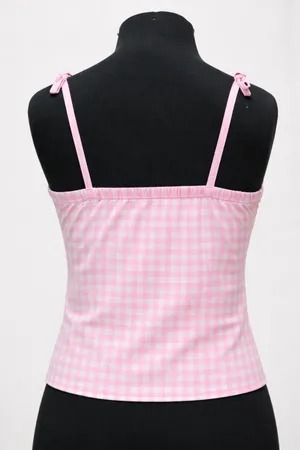 Upcycled Ralph Lauren Button-Front Camisole Tops  in mixed sizes and colours, Grade A/B.