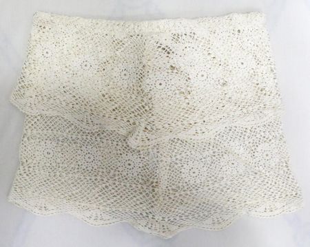 Upcycled Crochet Lace Layered Mini Skirts  in mixed sizes and colours, Grade A/B.