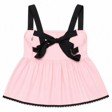 Upcycled Bow-Back Peplum Camisole Tops  in mixed sizes and colours, Grade A/B.