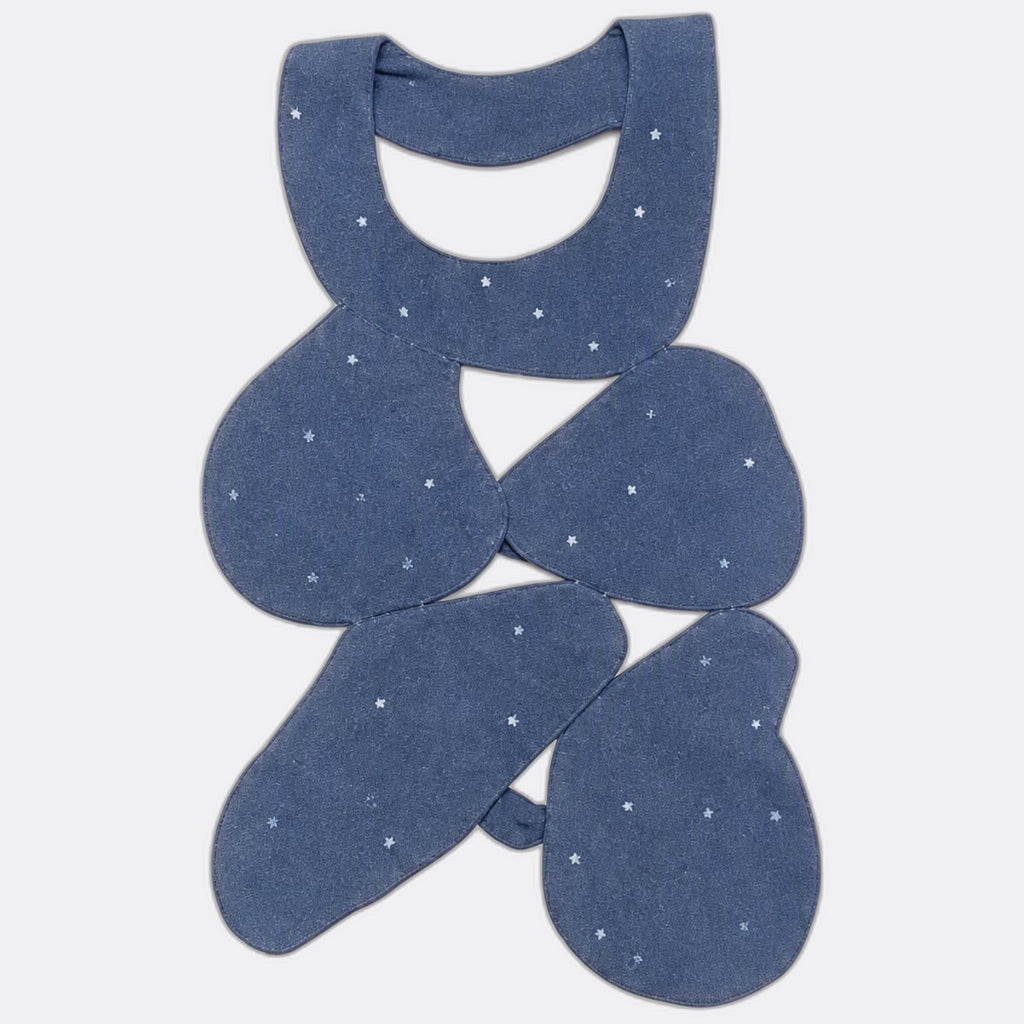 Upcycled Rhinestone Cutout Denim Tops in mixed sizes and colours, Grade A/B.
