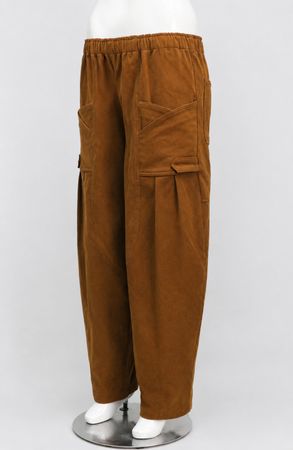 Upcycled Utility Cargo Balloon Trousers  in mixed sizes and colours, Grade A/B.