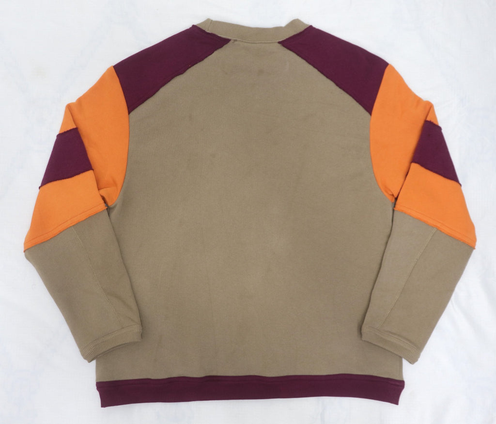 Upcycled Nike Floral Patchwork Crewneck Sweatshirts in mixed sizes and colours, Grade A/B.