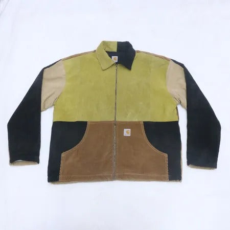 Upcycled Carhartt Colourblock Workwear Jackets in mixed sizes and colours, Grade A/B.