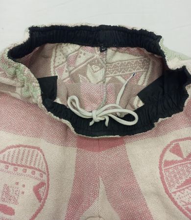 Upcycled Tapestry Heart Patchwork Shorts  in mixed sizes and colours, Grade A/B.