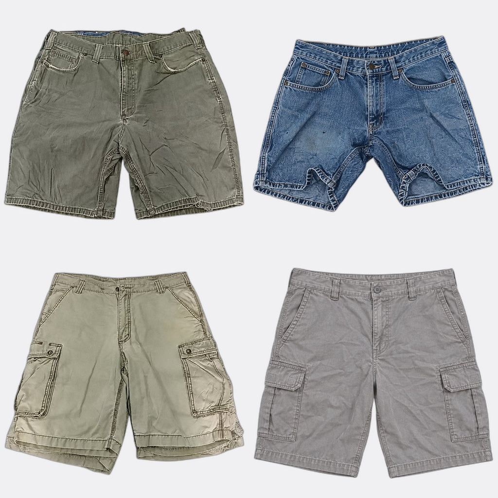 Vintage Carhartt Shorts Bundle in mixed sizes and colours, Grade C.