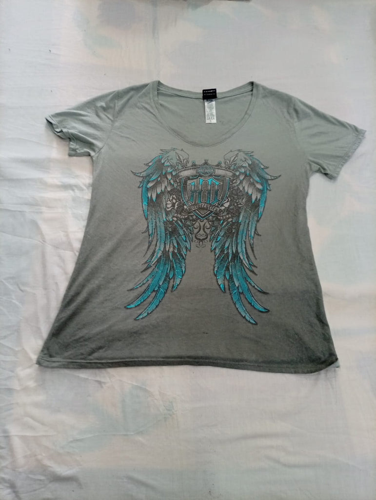 Vintage Harley Baby Tees Bundle in mixed sizes and colours. Grade A/B/C.