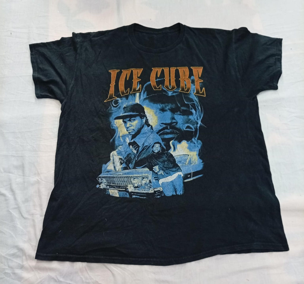 Vintage Music T-Shirts Bundle in mixed sizes and colours. Grade B/C. 