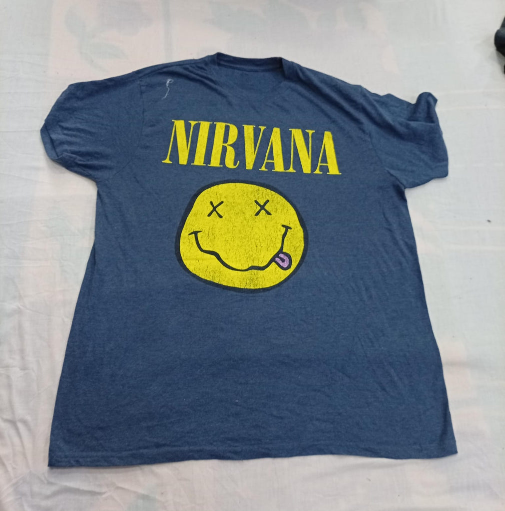 Vintage Music T-Shirts Bundle in mixed sizes and colours. Grade B/C. 