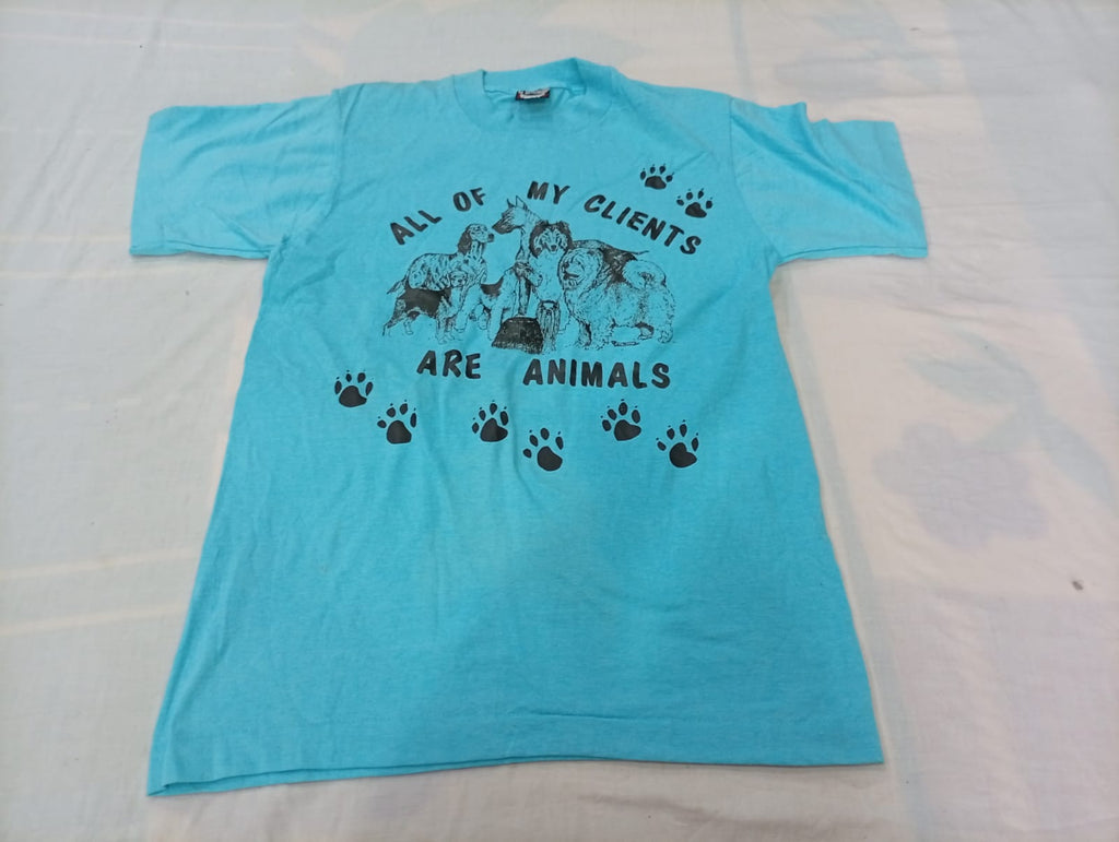 Vintage Single Stitch T-Shirts Bundle in mixed sizes and colours. Grade B/C. 