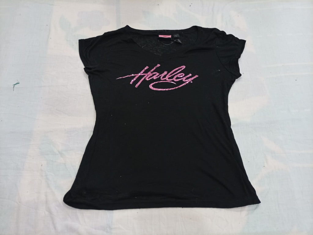 Vintage Harley Baby Tees in mixed sizes and colours. Grade A/B/C.