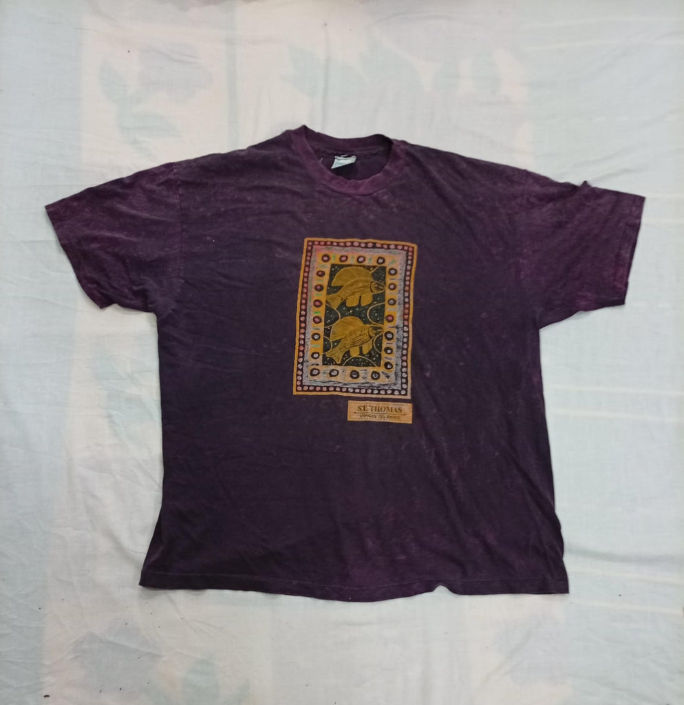 Vintage Single Stitch T-Shirts bundle in mixed sizes and colours. Grade B/C. 