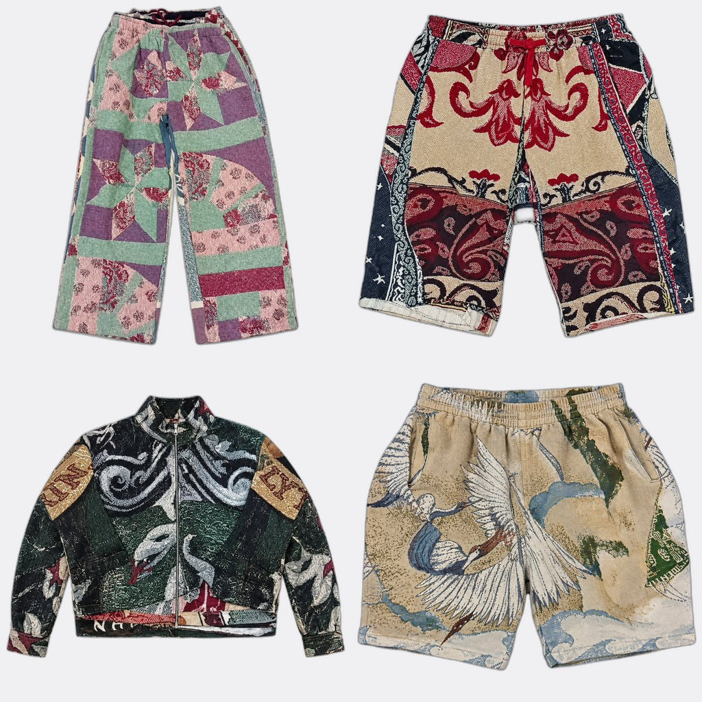 Upcycled Darri Mix Bundle in mixed sizes and colours, Grade A/B/C.