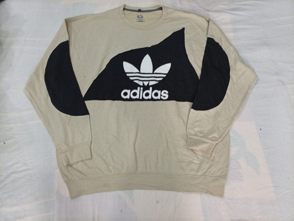 Upcycled Mix Branded Sweatshirts Bundle in mixed sizes and colours. Grade A/B/C. 
