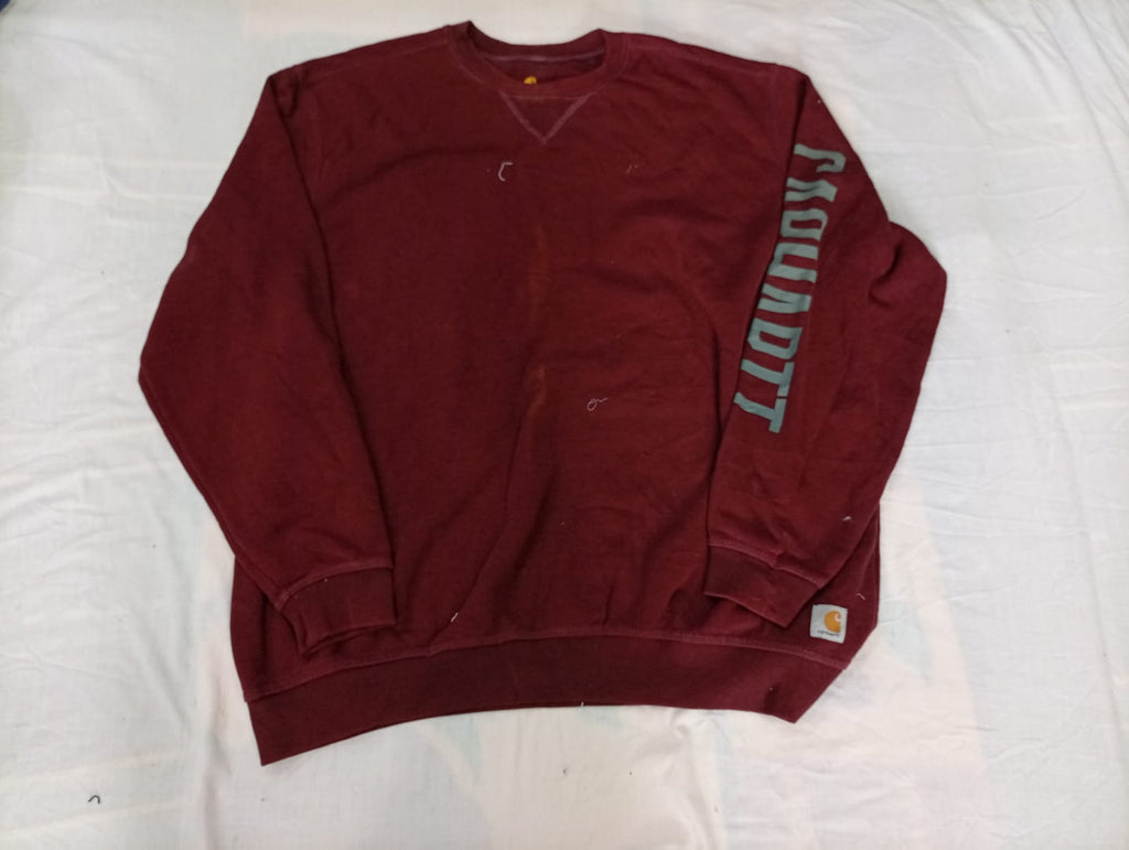 Vintage Carhartt Sweatshirts Bundle in mixed sizes and colours. Grade C.