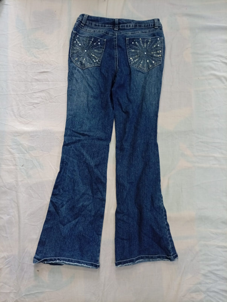 Y2K Flare Jeans Bundle in mixed sizes and colours. Grade A/B/C. 