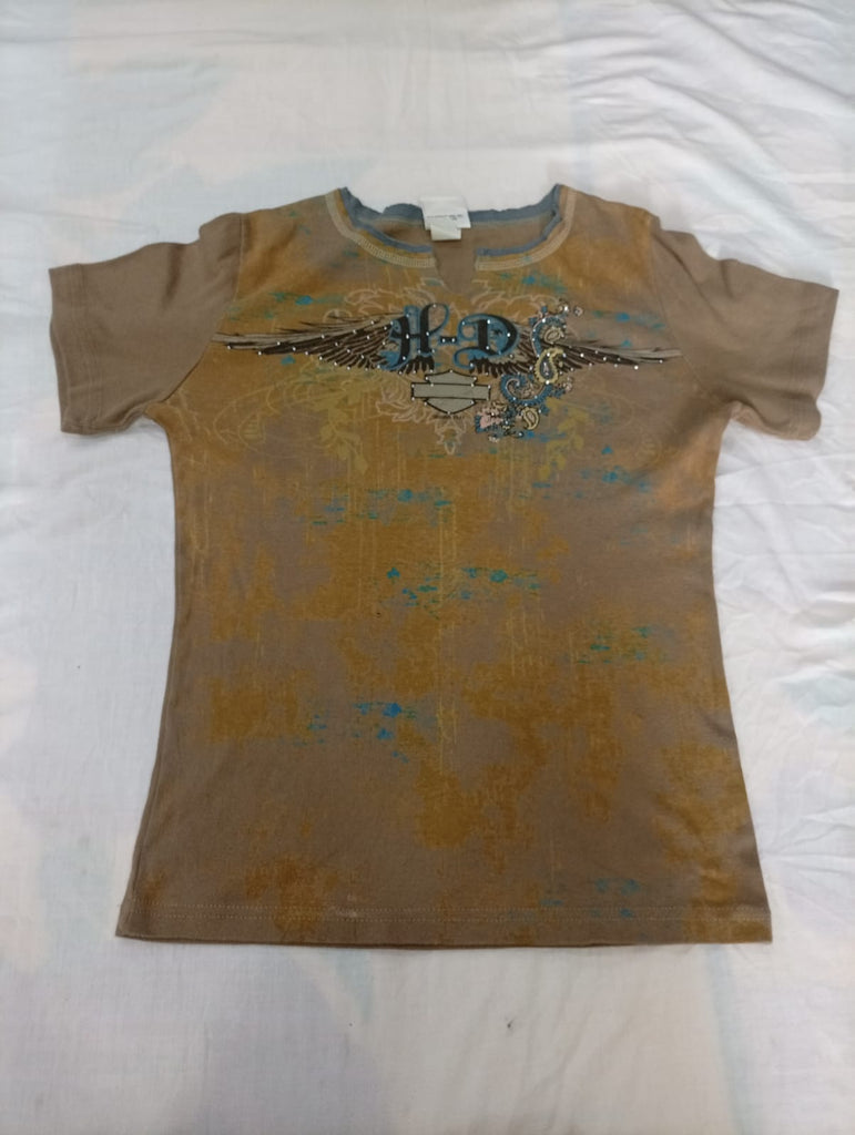 Vintage Harley Baby Tees Bundle in mixed sizes and colours. Grade A/B/C.