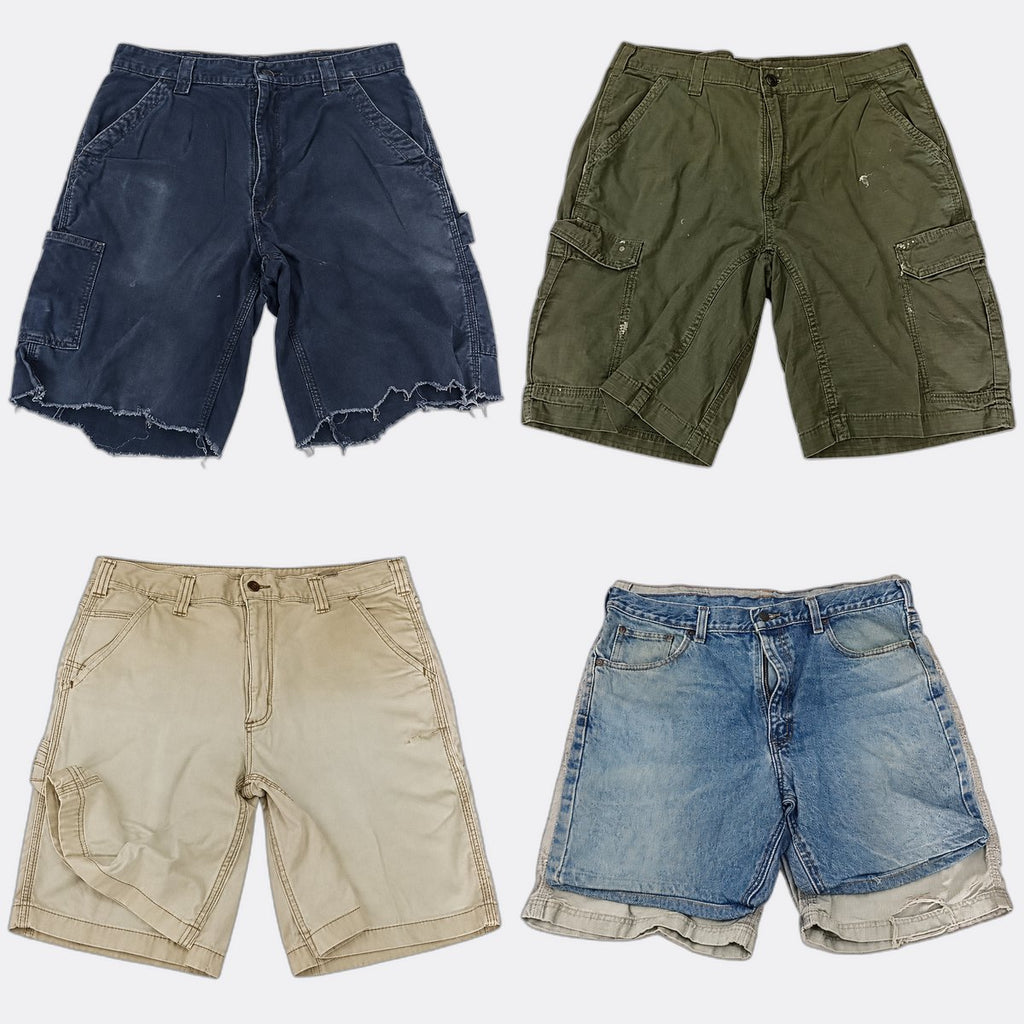 Vintage Carhartt Shorts Bundle in mixed sizes and colours. Grade C. 