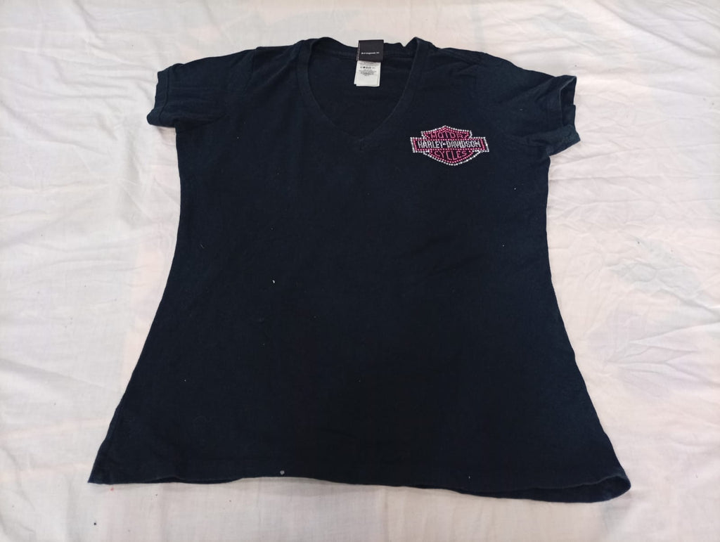 Vintage Harley Baby Tees Bundle in mixed sizes and colours. Grade A/B/C. 