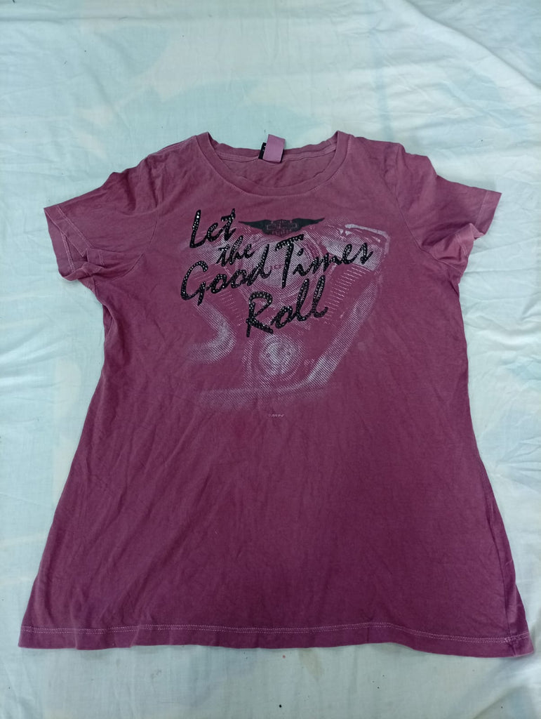 Vintage Harley Baby Tees Bundle in mixed sizes and colours. Grade A/B/C. 