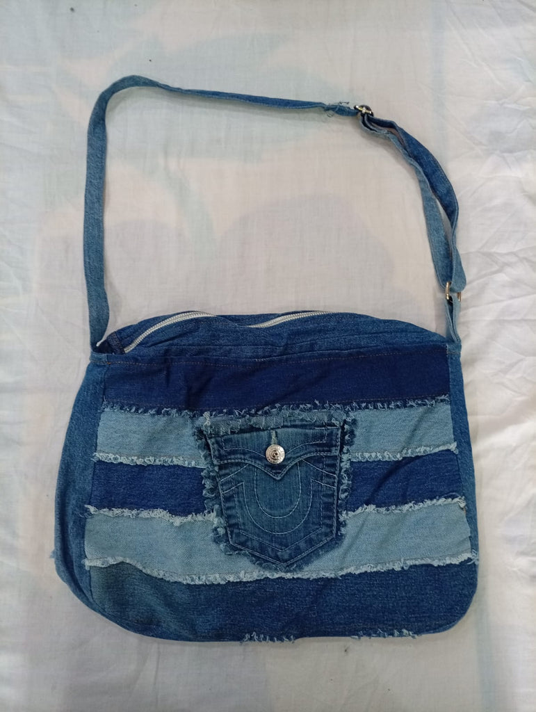 Upcycled True Religion Bags Bundle in mixed sizes and colours. Grade A/B/C. 