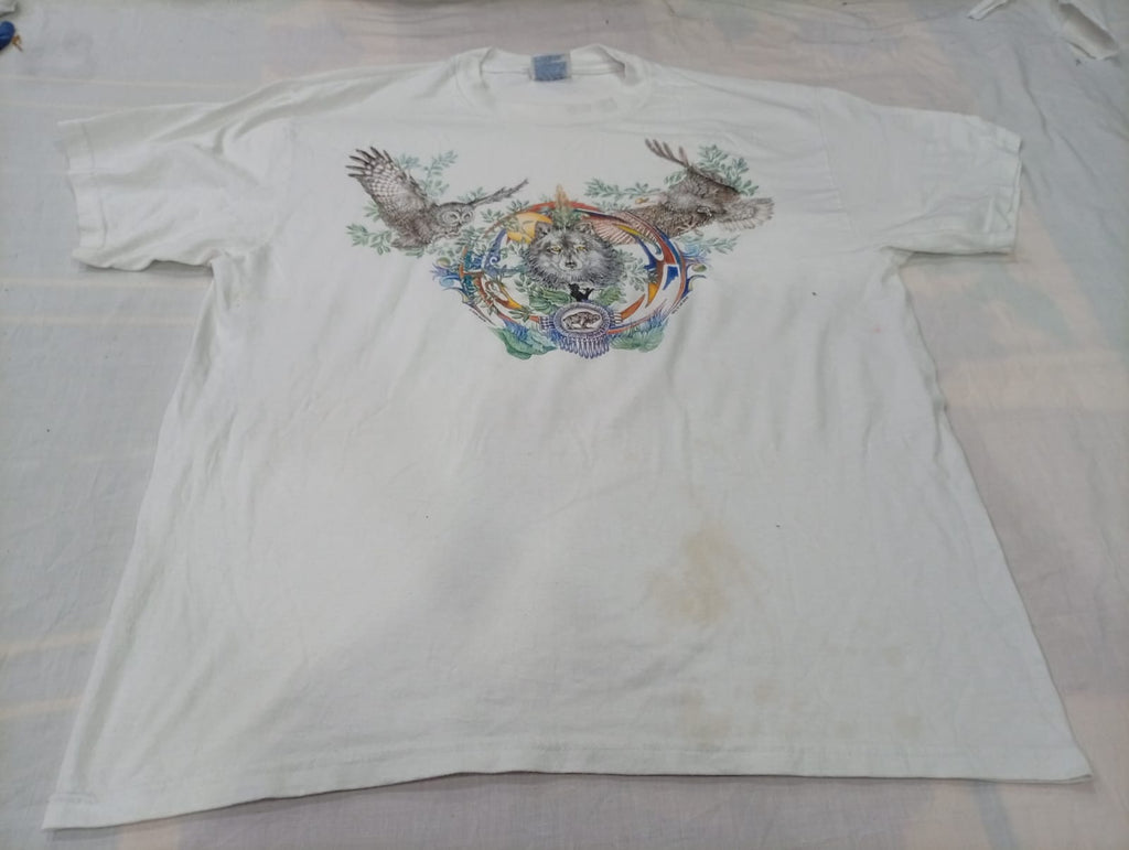 Vintage Single Stitch T-Shirts Bundle in mixed sizes and colours. Grade B/C.