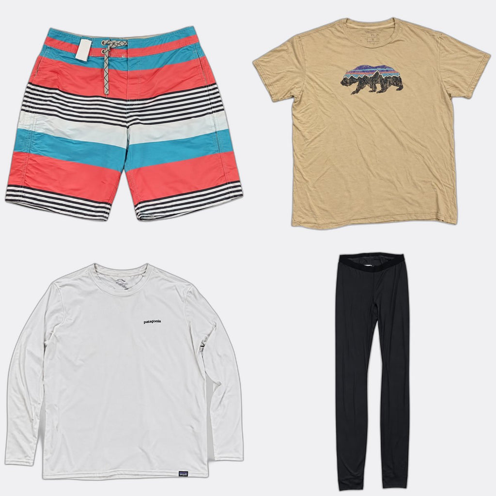 Vintage Patagonia Mix Bundle in  mixed sizes and colours, Grade A/B/C.